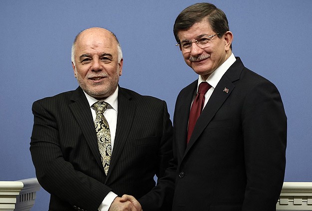 Davutoğlu Irak Başbakanı İbadi ile görüştü