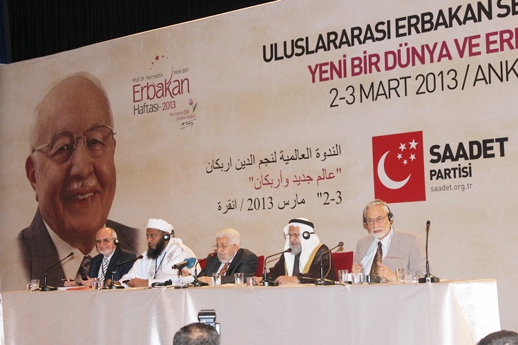 Uluslararası Erbakan Sempozyumu başladı