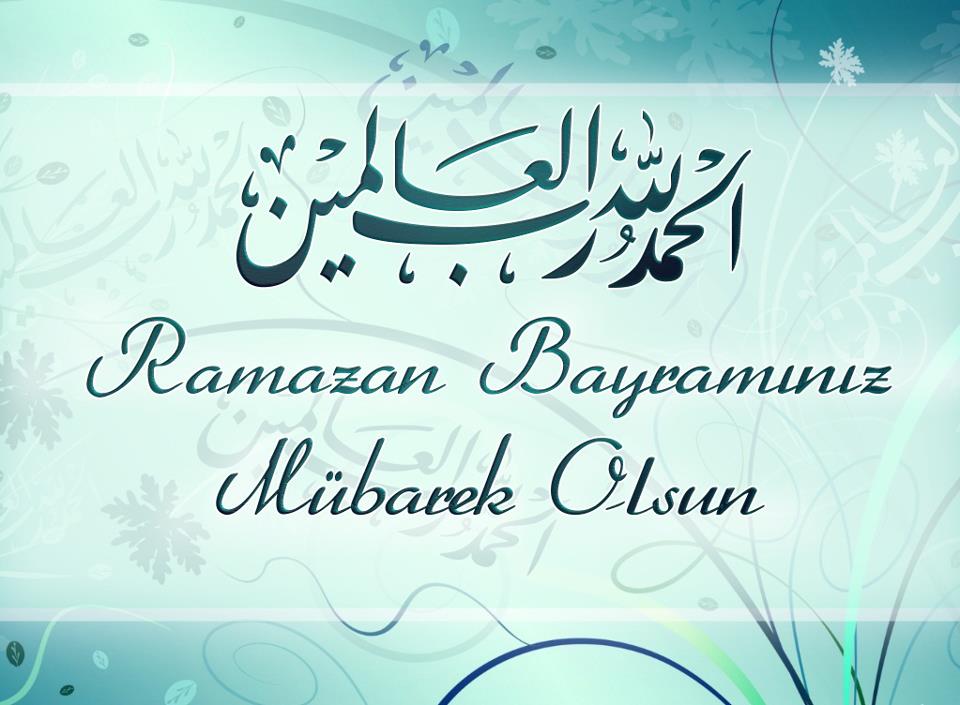 Tüm Okuyucularımızın Ramazan Bayramını Tebrik Ederiz
