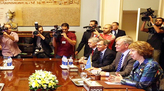 AB Yüksek Temsilcisi Ashton Mansur ile görüştü