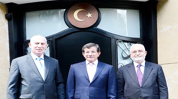 Davutoğlu Nuceyfi ile görüştü