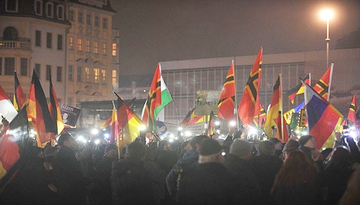 PEGIDA hareketi Dresden'de 15. gösterisini düzenledi