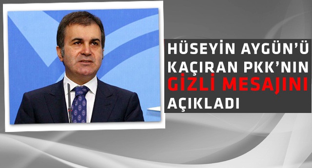 Ömer Çelik şifreyi çözdü!