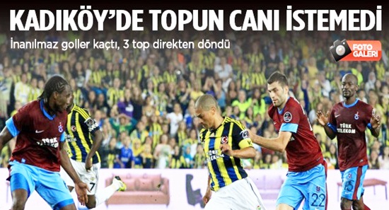 Kadıköy'de topun canı istemedi: 0-0