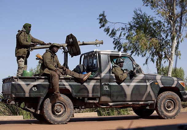 Afrika ülkelerinden Mali'ye asker