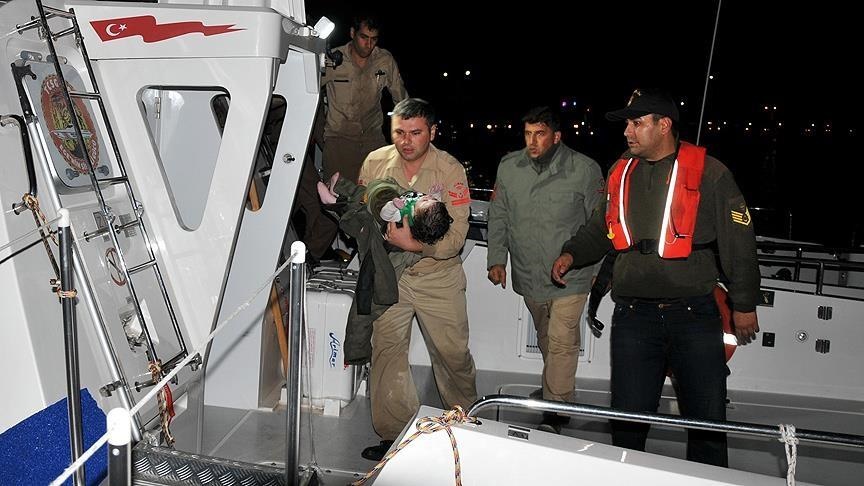 Ege Denizi'nde sığınmacıları taşıyan tekne battı