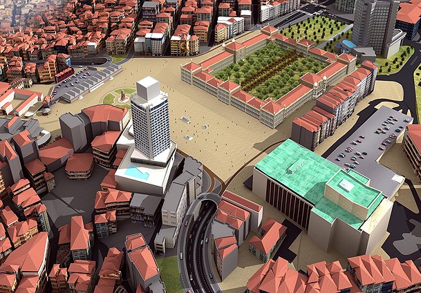 Taksim projesi onaylandı