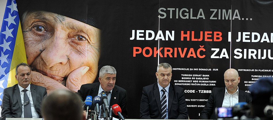 En anlamlı destek Bosna Hersek'ten
