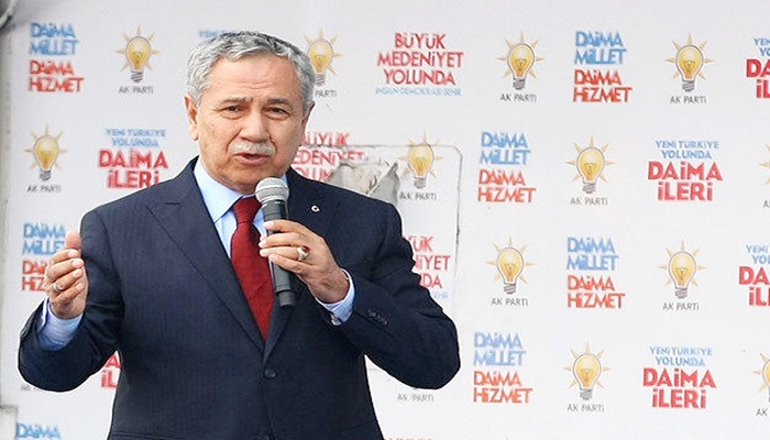 Arınç: Alnımız açıktır