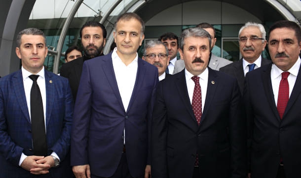 BBP Genel Başkanı Destici: Ekrem Dumanlı'yı Ziyaret Etti