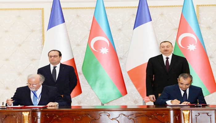 İlham Aliyev, Hollande ile bir araya geldi
