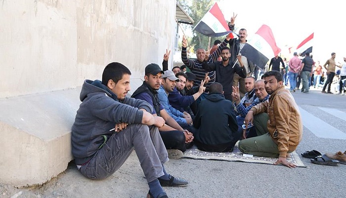 Irak'ta Sadr yanlıları sivil itaatsizlik eylemine başladı