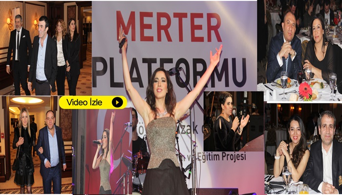 Merter Platformu Derneği Gecesinde, Burcu Güneş Geceye Renk Kattı