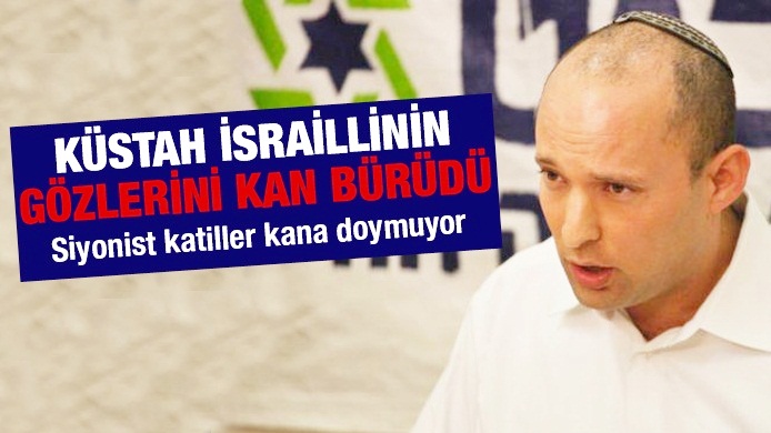 Küstah İsrailli 'Filistin'i işgal edelim' dedi