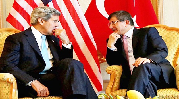 Davutoğlu, Kerry'ye "dinleme "skandalı"nı sordu