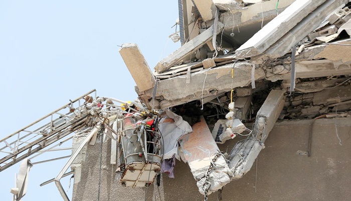 İsrail Gazze'yi 187 noktadan vurdu