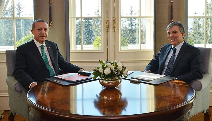 Erdoğan ile Gül akşam yemeğinde bir araya geldi