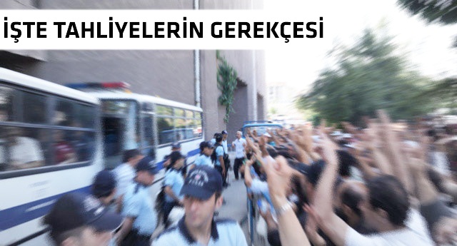 KCK sanıkları tahliye edildi
