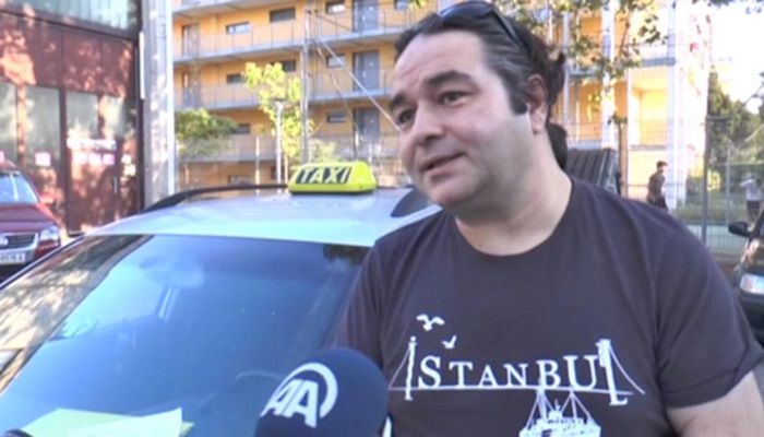 Avusturya'da PKK'ya tepki gösteren taksiciye ceza