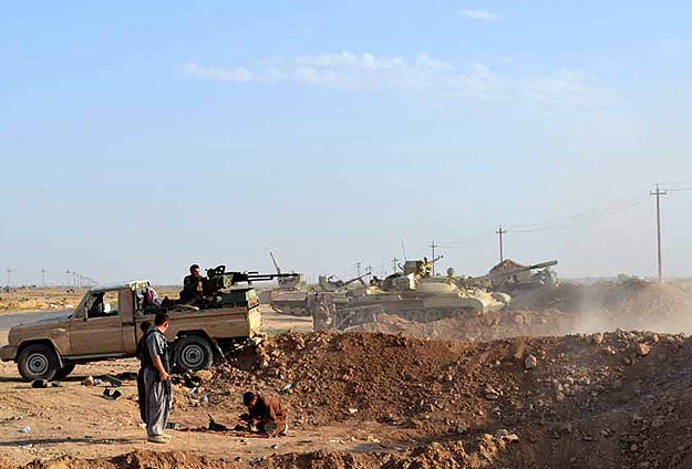 Irak'ta 52 IŞİD militanının öldürüldüğü iddia edildi