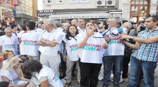 BDP'liler ile Kasımpaşalı taraftarlar arasında gerginlik
