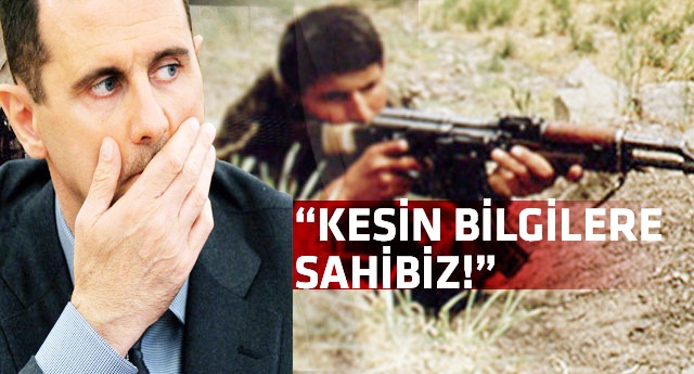 "Esed, PKK'ya ağır silahlar verdi"