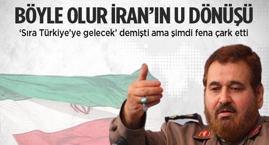 Türkiye'yi tehdit eden İranlı generalden U dönüşü!
