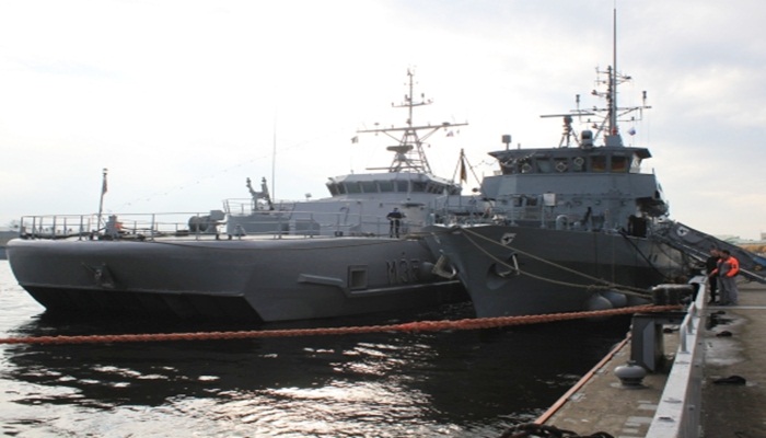 NATO gemileri St. Petersburg'da