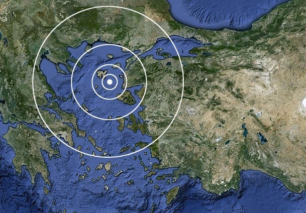 Ege Denizi'nde Yine Deprem
