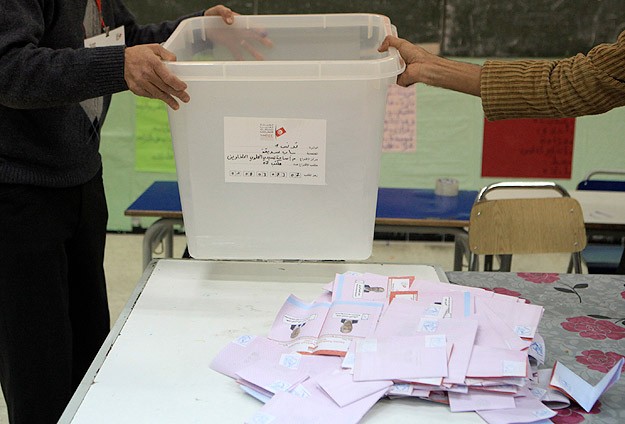 Tunus'ta sandıkların yüzde 75'i açıldı