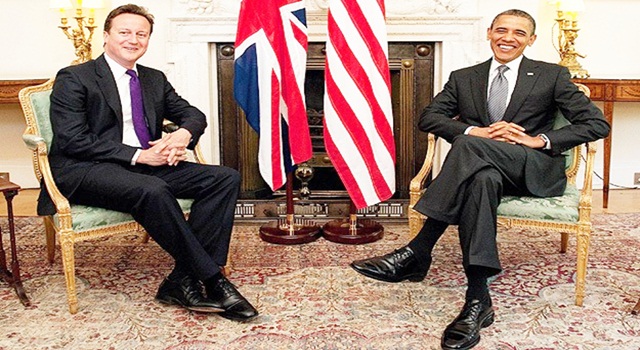 Obama Cameron ile görüştü