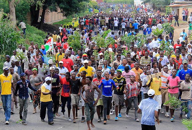 Burundi'de halk yine sokaklarda