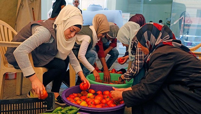 Lübnan'da ortak bir ramazan sofrası: SAWA Mutfağı