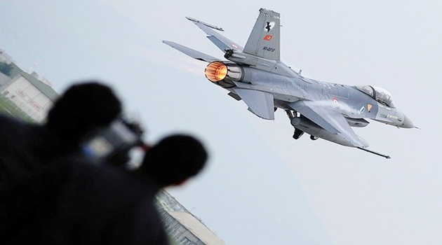 Sınıra yaklaşan Suriye uçağı uzaklaştırıldı