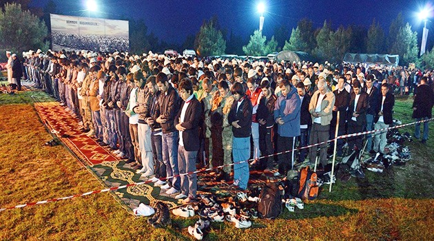 57. Alay'ın "torunları" aynı alanda saf tuttu