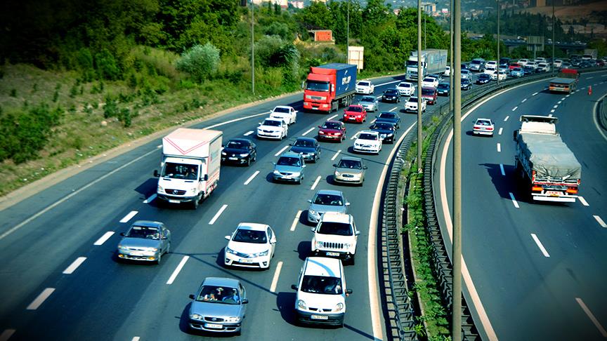Trafiğe kayıtlı araç sayısı 20 milyon 729 bin 666 oldu
