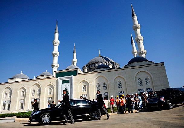 Erdoğan Mimar Sinan Camisi'nde