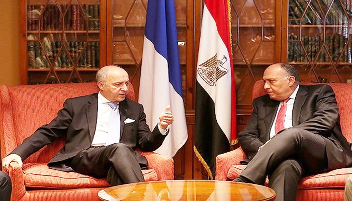 Fransa Dışişleri Bakanı Fabius Mısır'da