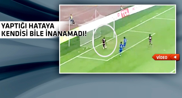 Öyle bir gol kaçırdı ki!..