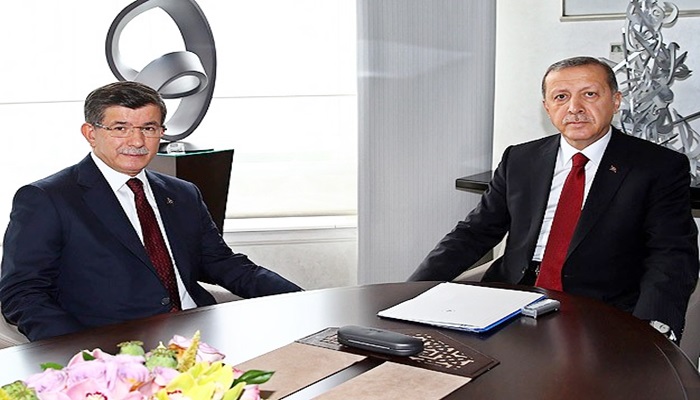 Erdoğan, Davutoğlu'nu kabul etti