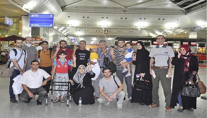 Gazzeliler ülkelerine dönüyor