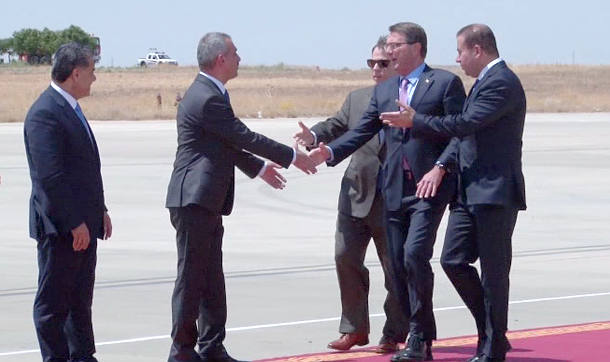 ABD Savunma Bakanı Carter Erbil'de