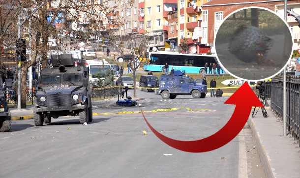 Şüpheli paketten bomba çıktı