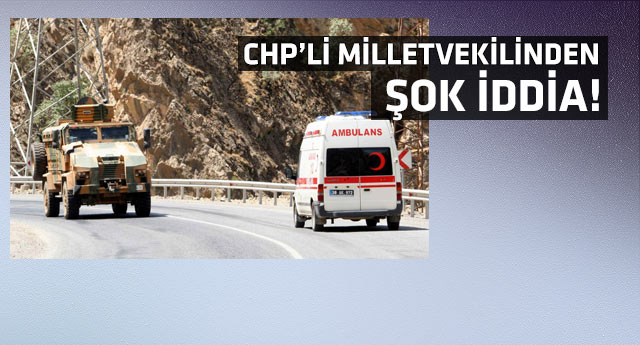 "Ambulanslar Suriye'ye mühimmat taşıyor"