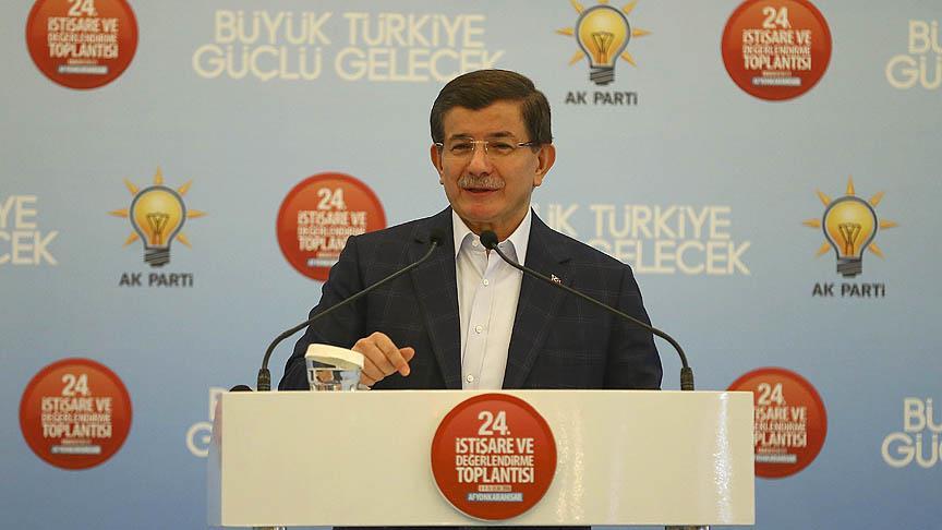 Davutoğlu: Terörle mücadeleyi başlatmasaydık Türkiye kaosa sürüklenebilirdi