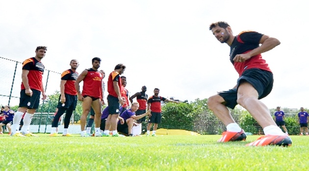 Galatasaray, yeni sezon hazırlıklarını sürdürdü