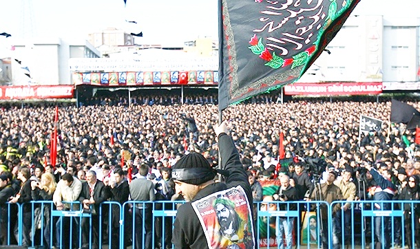 Halkalı'da aşura matemi