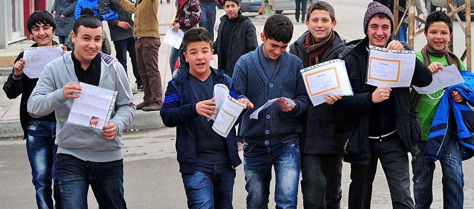Okullarda karne heyecanı