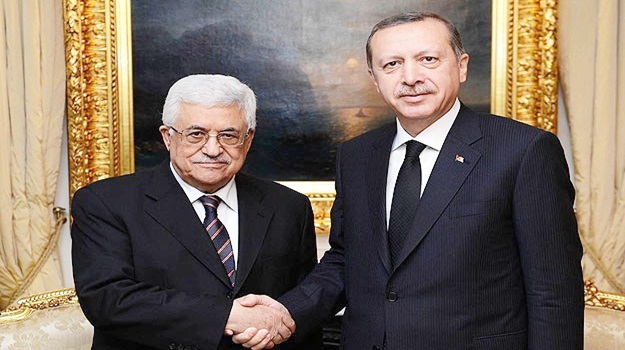 Erdoğan ile Abbas Filistin'i görüştü