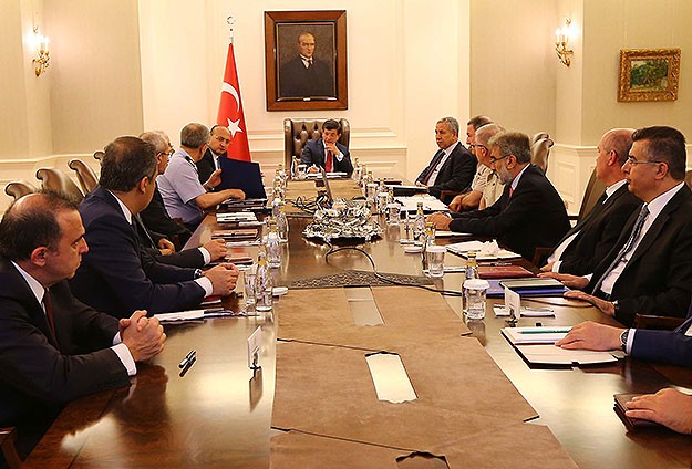 Çankaya Köşkü'nde 'Özel Güvenlik Toplantısı' yapıldı